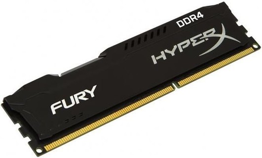 Ram PC Kingston 32GB 2400MHz DDR4 CL15 DIMM  (Kit of 2) HyperX Fury Black ( HX424C15FBK2/32)